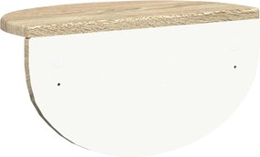 vidaXL Ράφι Τοίχου Επιτοίχιο Δρύς Sonoma 38 x 19 x 19 εκ