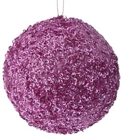 Μπάλα Polyfoam Ροζ Glitter 12εκ. iliadis 83521