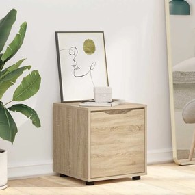 vidaXL Ντουλάπι Μπάνιου Δρύς Sonoma 40,5 x 40 x 44 εκ