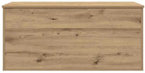 vidaXL Κουτί αποθήκευσης με αποθήκευση artisan δρυς 100 x 42 x 46 cm