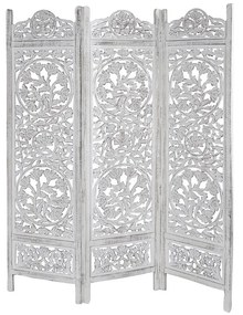Παραβάν DKD Home Decor Λευκό Ξύλο από Μάνγκο Ξύλο MDF 150 x 2 x 180 cm
