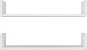 Wall Shelf Iris - White White