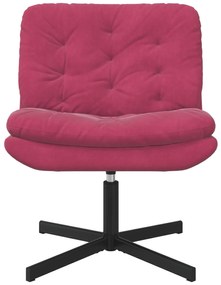 vidaXL Γυριστή Χαλαρωτική Καρέκλα Μπορντό 63 x 75 x 76 εκ Βελούδο