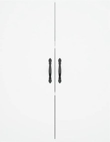 vidaXL Ντουλάπι Τοίχου Λευκό 69,5 x 34 x 90 εκ. από Επεξεργασμένο Ξύλο