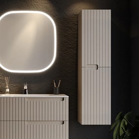 Στήλη ENZA Μπεζ MDF 18mm Λάκα 35 3CENZ035BESM κρεμαστή 3CENZ035BESM
