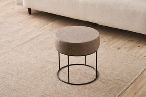 Πουφ Σκαμπό Καφέ DIDIM 40x40x40