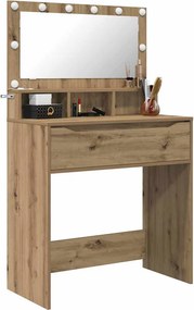 vidaXL Τραπέζια Ντυσίματος Κρεβατοκάμαρας Artisan Oak