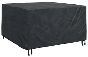 vidaXL Κάλυμμα επίπλων εξωτερικού χώρου Μαύρο 150 x 150 x 75 cm 420D