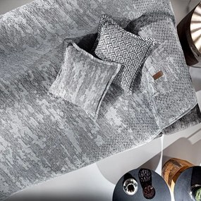 Ριχτάρι Nobel Grey Guy Laroche Διθέσιο 180x250cm Ακρυλικό,Βαμβάκι, Polyester