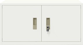 vidaXL Ντουλάπι αποθήκευσης Λευκός 80 x 40 x 40 cm Ατσάλι