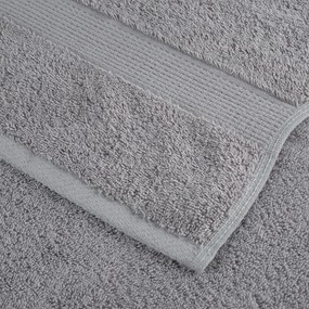 vidaXL Χειροπετσέτες Premium SOLUND 10 τεμ. Γκρι 50x100 εκ. 600 γρ./μ²