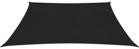 vidaXL Πανί Σκίασης Μαύρο 4,5 x 4,5 μ. από HDPE 160 γρ./μ²