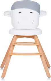 Καρεκλάκι Φαγητού Περιστρεφόμενο 3 σε 1 "Rotto" platinum