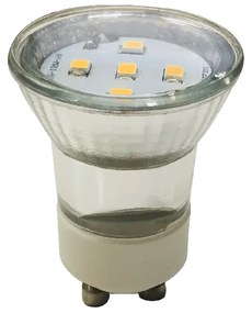 LED SMD GU10 MINI 230V AC 3W 3000K 120° 260Lm Ra80 ACA GU1028353WW