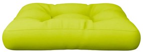 vidaXL Μαξιλάρι Παλέτας Αν. Πράσινο 58 x 58 x 10 εκ. Υφασμάτινο
