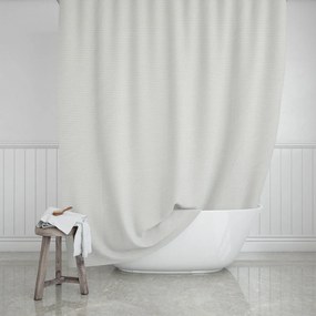 Κουρτίνα Μπάνιου (180x200) Με Κρίκους Estia Camellia Pearl 02-28084