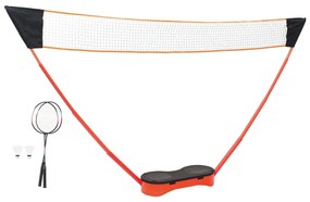 vidaXL Σετ Μπάντμιντον με 2ρακέτες δίχτυ/Θήκη αποθήκευσης292x30x152εκ.