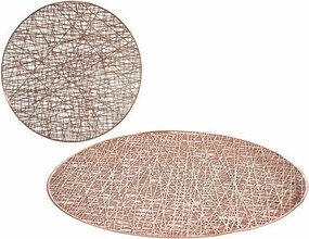 Σουπλά Kinvara Ροζ Πλαστική ύλη Ø 38 cm (12 Μονάδες)