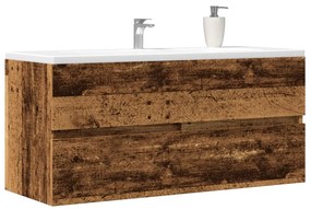 vidaXL Ντουλάπι Νιπτήρα Μαύρο 100x38,5x45 εκ. Επεξεργασμένο Ξύλο