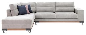 Corner Sofa New Monaco Left Corner Light Grey 300*230*95 cm