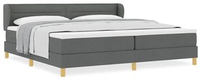vidaXL Κρεβάτι με Ελατήρια και Στρώμα Κρεμ 90x200 εκ Υφασμα με στρώμα