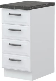 Επιδαπέδιο ντουλάπι Evora R40-4F - 40.00Χ60.00Χ88.00cm
