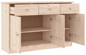 vidaXL Ντουλάπι ALTA 112 x 35 x 73 εκ. από Μασίφ Ξύλο Πεύκου