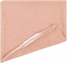 vidaXL Κάλυμμα Μαξιλαριού 2 pcs HEERLEN Ροζ 40 x 40 cm Μπουκλέ