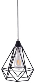 SE148-19 MILA PENDANT LAMP BLACK METAL Δ3