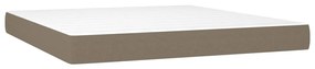 ΚΡΕΒΑΤΙ BOXSPRING ΜΕ ΣΤΡΩΜΑ TAUPE 160X200 ΕΚ. ΥΦΑΣΜΑΤΙΝΟ 3128617