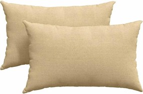 vidaXL Μαξιλάρι Καναπέ 2 pcs Γκρι Πράσινο 50 x 30 cm