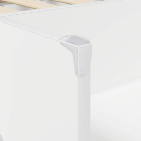 vidaXL Κρεβάτι Υψηλού Στυλ για Παιδιά 2 pcs Λευκό Επεξεργασμένο Ξύλο
