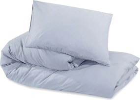 vidaXL Σετ Παπλωματοθήκης Γκρι 200 x 200 εκ. Βαμβακερό