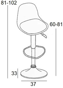 BAR92 WHITE PP/PU(Σ2)ΣKAMΠO ΜΕ ΑΜΟΡΤΙΣΕΡ