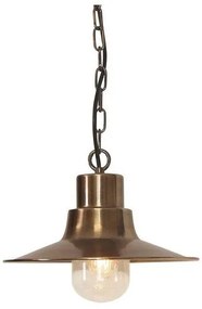 Κρεμαστό Φωτιστικό Οροφής 1xE27 ΙΡ44 Sheldon Elstead Lighting-SHELDON-CH-BR-Ορείχαλκος SHELDON-CH-BR