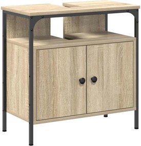 vidaXL Σετ Επίπλων Μπάνιου 3 pcs Δρύς Sonoma Επεξεργασμένο ξύλο