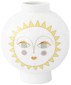 Βάζο Πορσελάνινο Serena Shiny RD0051269 Φ9x10cm Multi-White Raeder Porcelain
