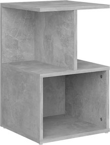 vidaXL Βοηθητικό Ντουλάπι Γκρι Σκυρ. 35 x 35 x 55 εκ. από Επεξ. Ξύλο