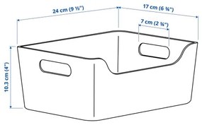 UPPDATERA κουτί, 24x17 cm 205.464.67