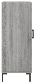 vidaXL Ντουλάπι Γκρι Sonoma 34,5x34x90 εκ. από Επεξεργασμένο Ξύλο