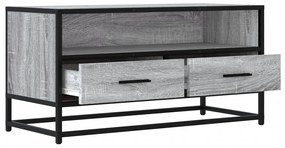 vidaXL Έπιπλο Τηλεόρασης Γκρι Sonoma 80x34,5x40 εκ. Επεξ. Ξύλο