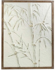 Πίνακας ICY307 64,5x3,8x85cm White-Brown Espiel Κάθετοι Μέταλλο,Ξύλο