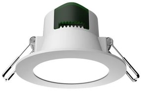 Έξυπνο Χωνευτό Σποτ Οροφής LED CCT SMD 24W 3000K - 6500K IP44 Λευκό Epistar 6511 Spotlight-6510-Λευκό 6510