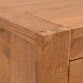 ΚΟΜΟΔΙΝΟ 50 X 30 X 35 ΕΚ. ΑΠΟ ΜΑΣΙΦ ΞΥΛΟ TEAK 326123