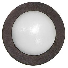 Adeleq Led Φωτιστικό Αλουμινίου Επίτοιχο Στρογγυλό 0.3W Ψυχρό Σκουριά 3-9732810