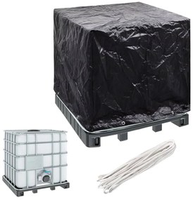 vidaXL Κάλυμμα Παλετοδεξαμενής IBC με 8 Κρίκους 116 x 100 x 120 εκ.