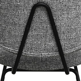 Sofia Dining Chair with Armrests Grey