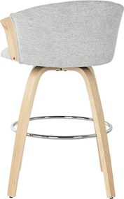 Σκαμπό Home ESPRIT Γκρι Ξύλο 58 x 56 x 86 cm