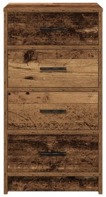 vidaXL μπουφές παλιό ξύλο 40x41x75 εκ