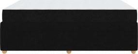 vidaXL Σκελετός Κρεβατιού Μαύρο 160 x 200 cm ύφασμα